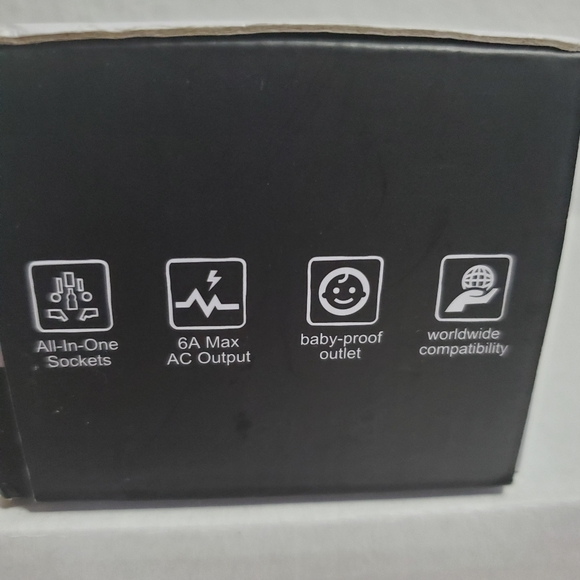 NIB Multi-Nation Travel Adapter with USB - Picture 3 of 12